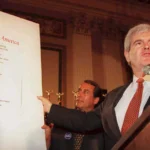 newt gingrich pointing to contract with america
