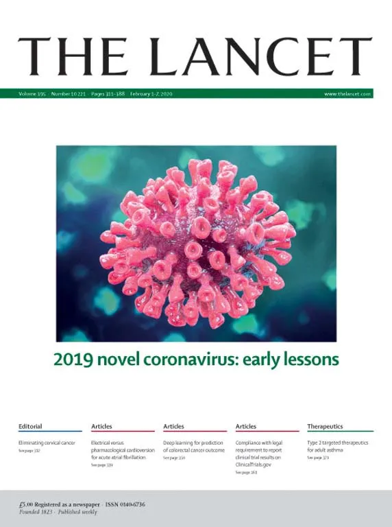 the lancet cover february 2020