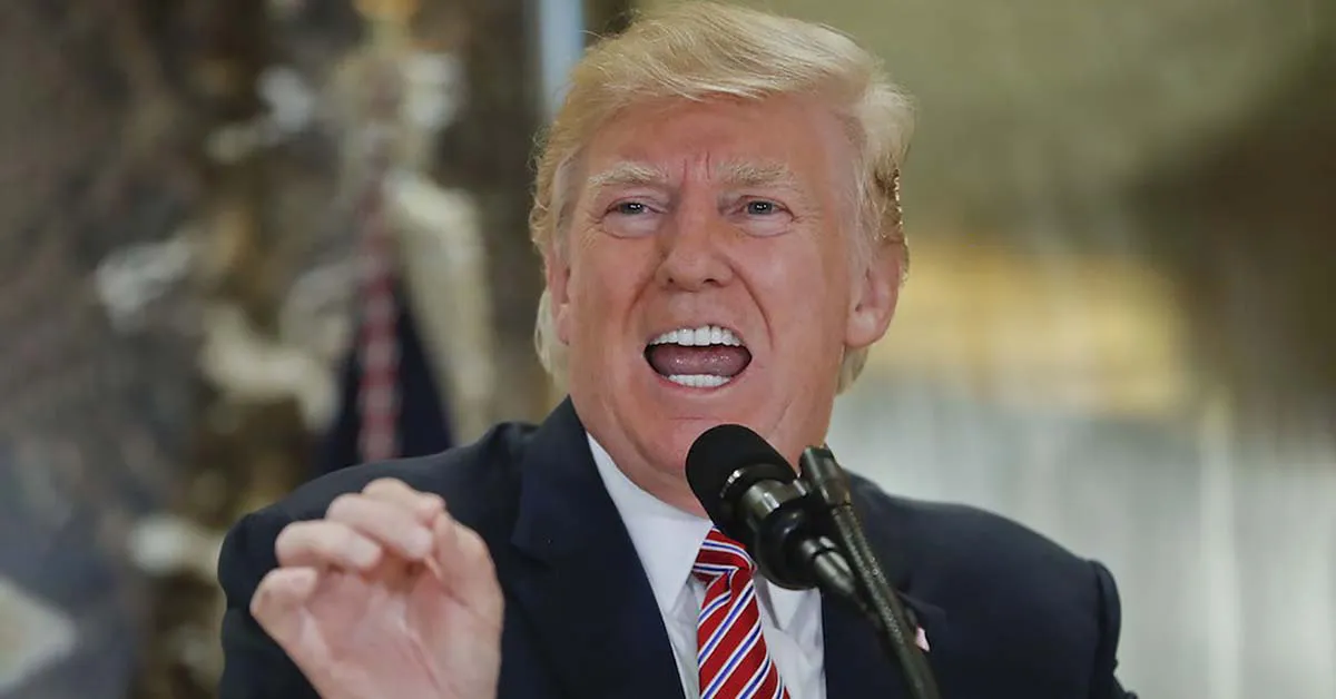 trump answering questions
